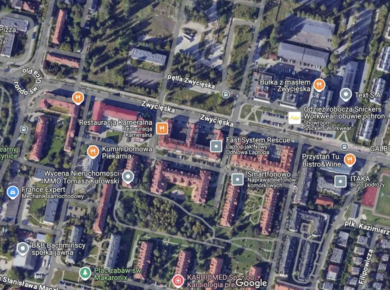 Mieszkanie 40 pokojów 4 459 m² Wrocław, Polska