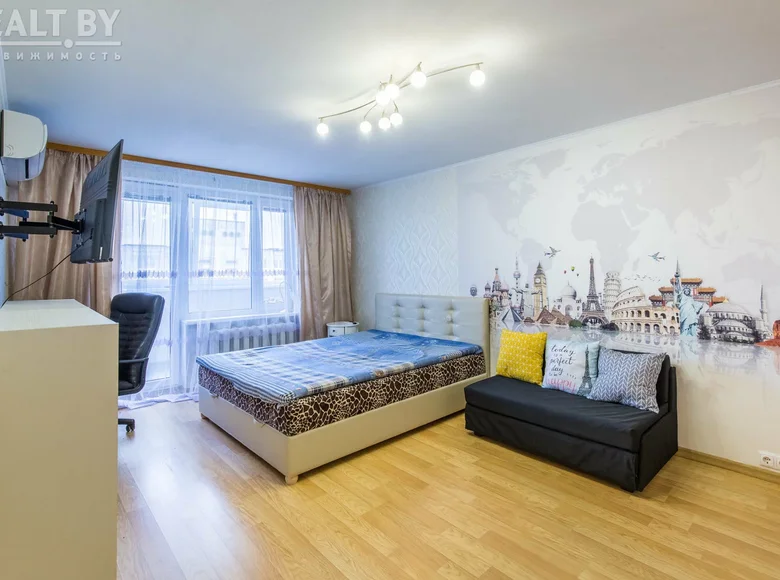Mieszkanie 1 pokój 34 m² Mińsk, Białoruś
