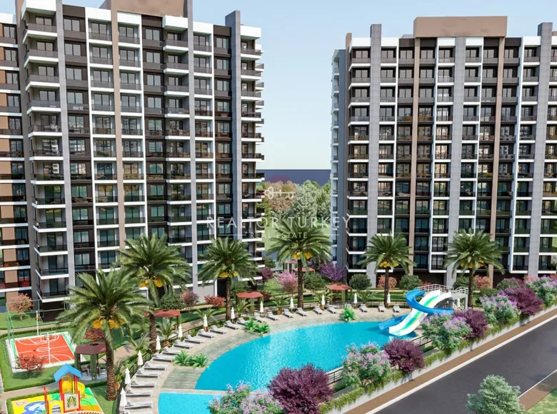 Appartement 1 chambre 65 m² Erdemli, Turquie