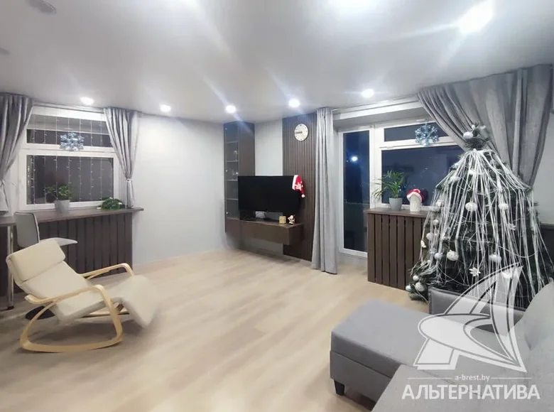 Квартира 2 комнаты 53 м² Брест, Беларусь