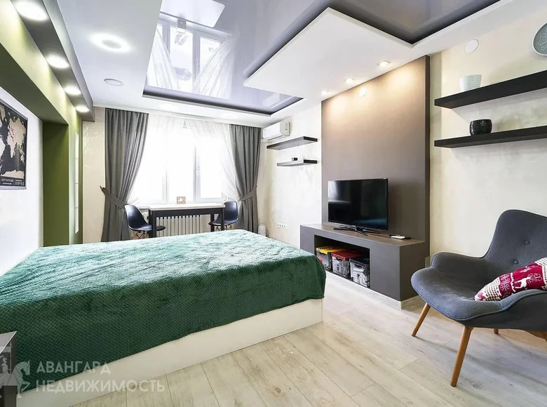 1 room apartment 43 m² Barawlyany, Belarus