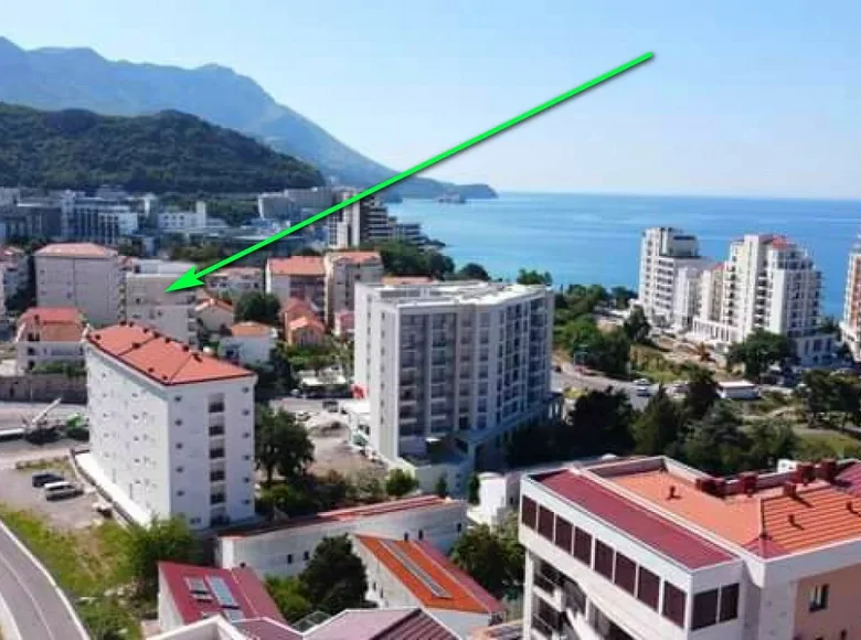 Квартира 30 м² Бечичи, Черногория