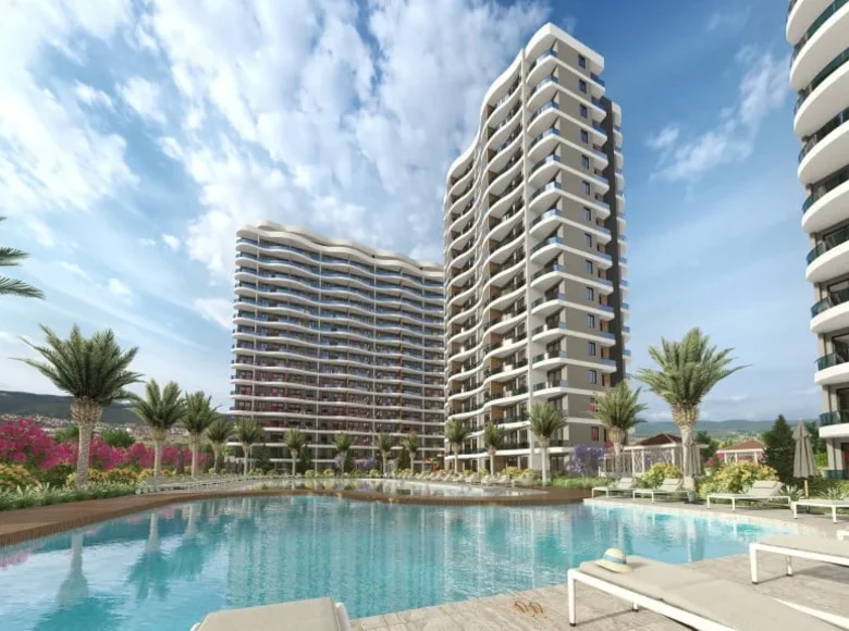 2 bedroom apartment 131 m² Akdeniz, Turkey