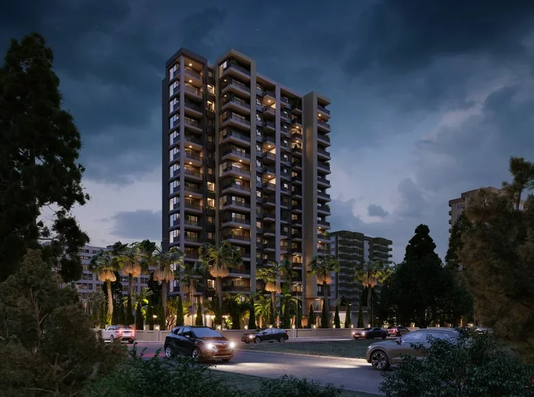 Apartamento 2 habitaciones 55 m² Mezitli, Turquía