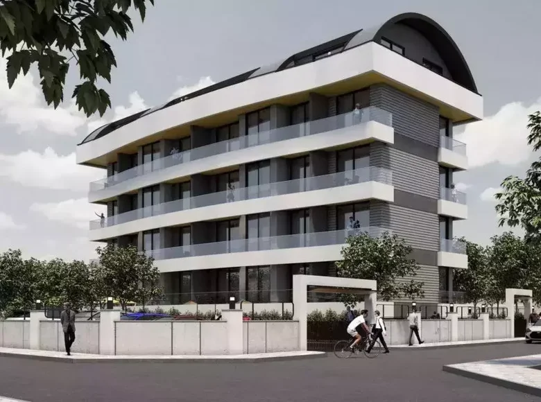 Mieszkanie 1 pokój 49 m² Alanya, Turcja