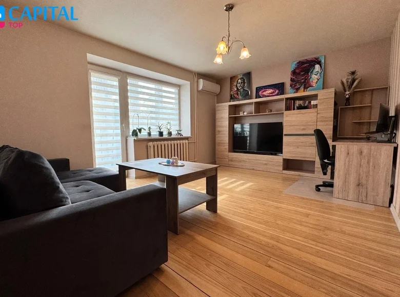 Apartamento 2 habitaciones 46 m² Kaunas, Lituania