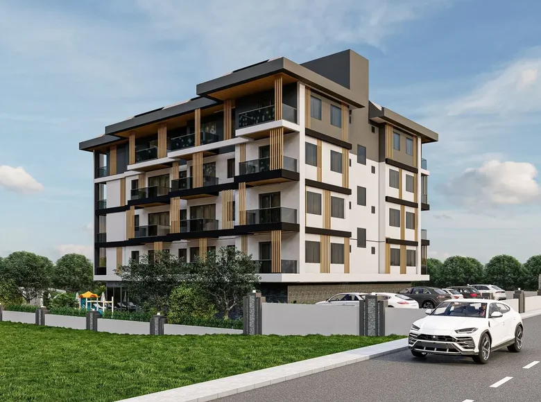 1 room apartment  Mahmutlar, Turkey