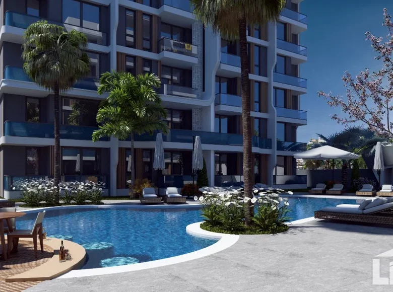 Mieszkanie 2 pokoi 60 m² Kepez, Turcja