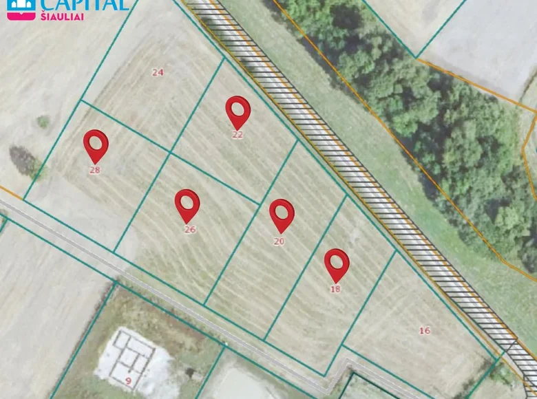 Działki  Zaliukes, Litwa