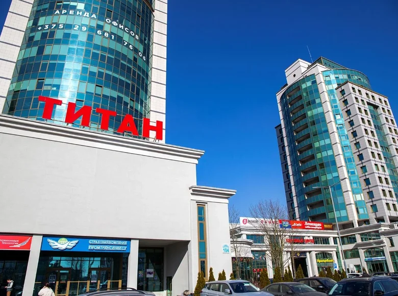 Pomieszczenie biurowe 3 pokoi 109 m² w Mińsk, Białoruś