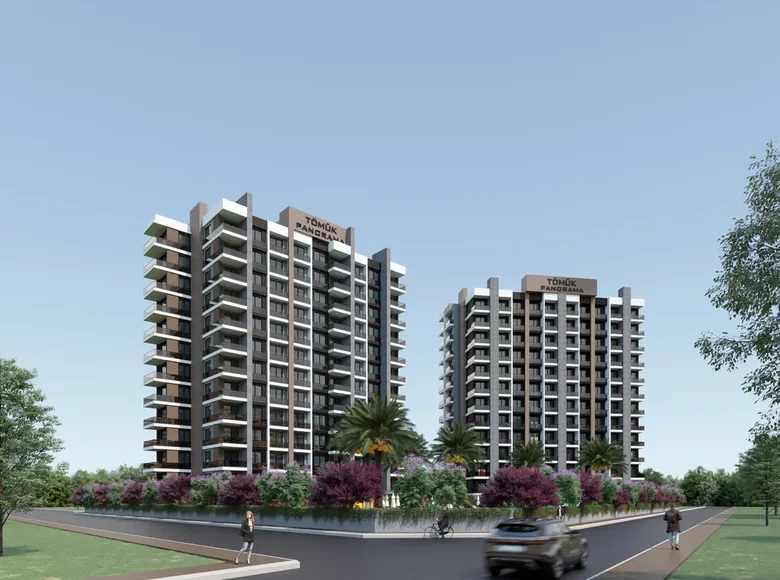 1 bedroom apartment 65 m² Akdeniz, Turkey