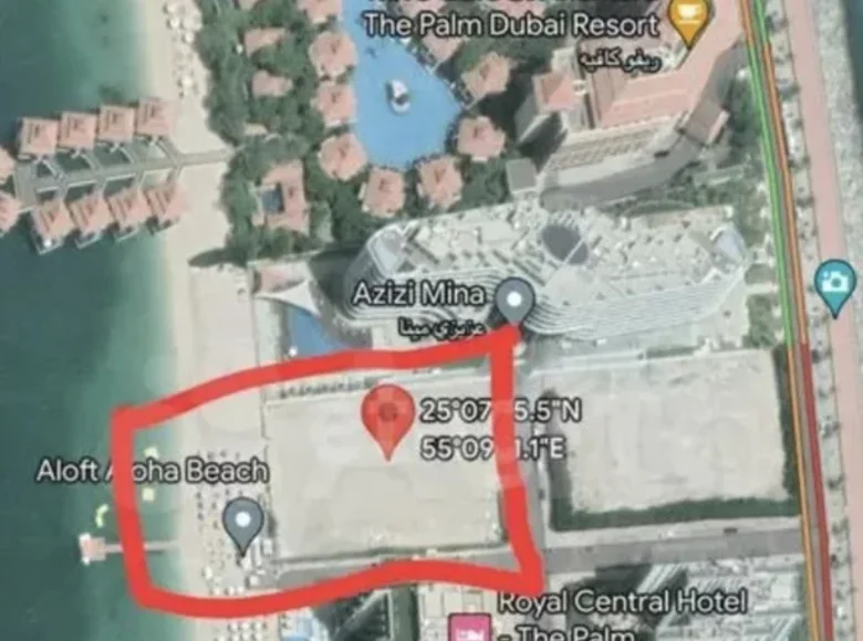 Działki 1 pokój  Dubaj, Emiraty Arabskie