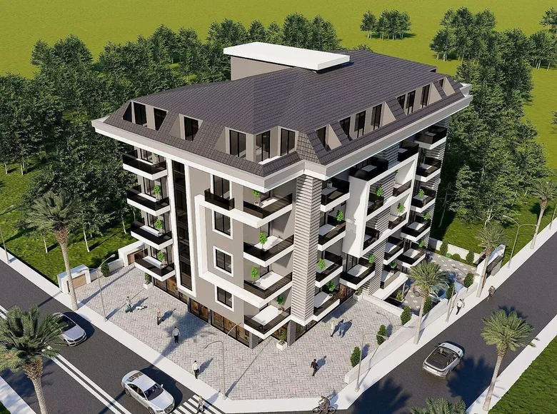 Apartamento 2 habitaciones 55 m² Mahmutlar, Turquía