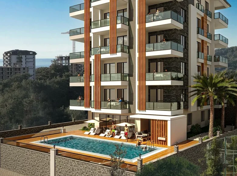 Penthouse 4 pokoi 135 m² Alanya, Turcja