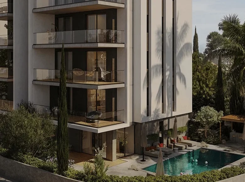 1 bedroom apartment 57 m² Germasogeia, Cyprus