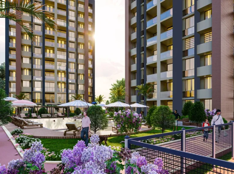 2 bedroom apartment 110 m² Akdeniz, Turkey