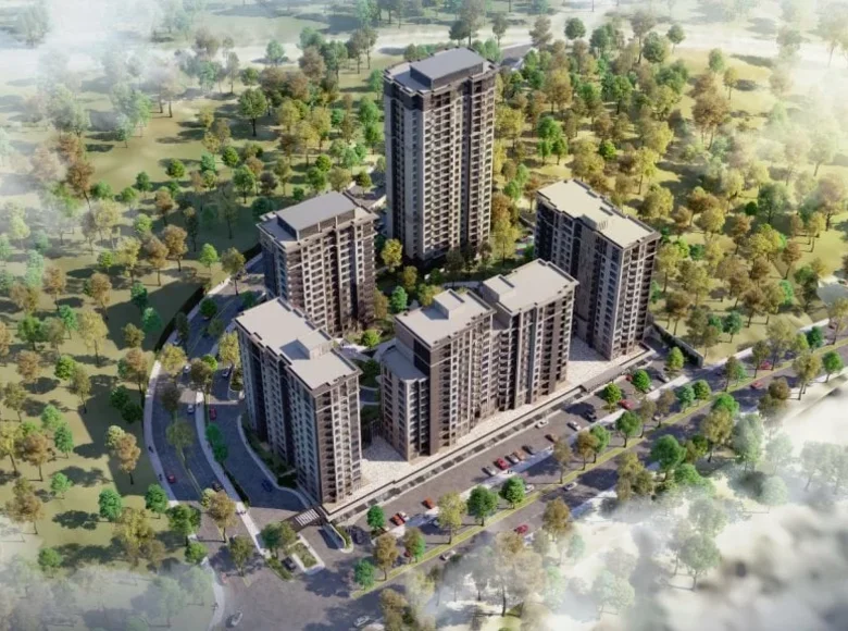 Mieszkanie 2 pokoi 104 m² Basaksehir, Turcja