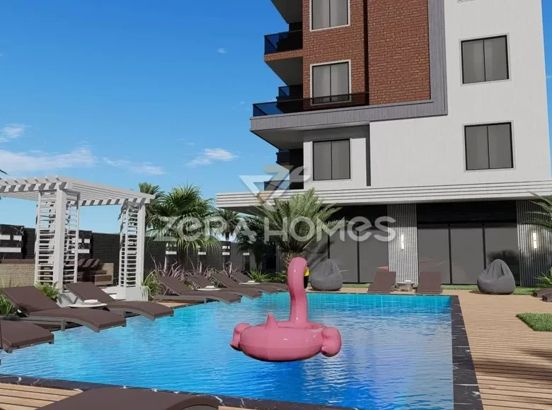 Appartement 1 chambre 40 m² Alanya, Turquie