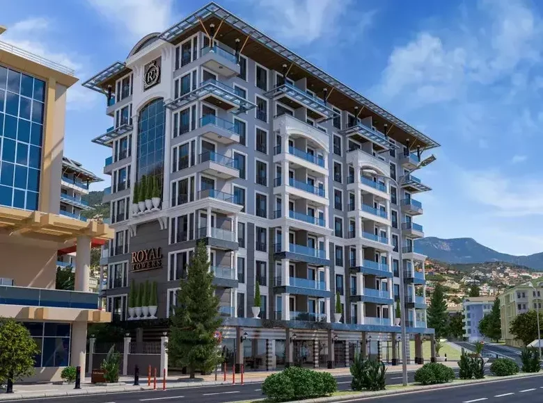 Wohnung 1 zimmer 59 m² Alanya, Türkei