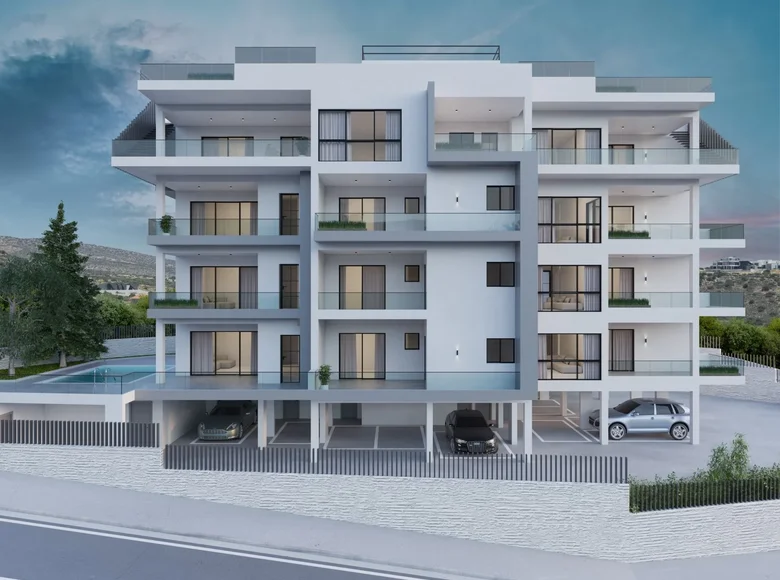 Mieszkanie 2 pokoi 87 m² Jermasoja, Cypr