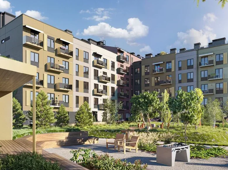 Mieszkanie 3 pokoi 71 m² Kalodziscanski sielski Saviet, Białoruś