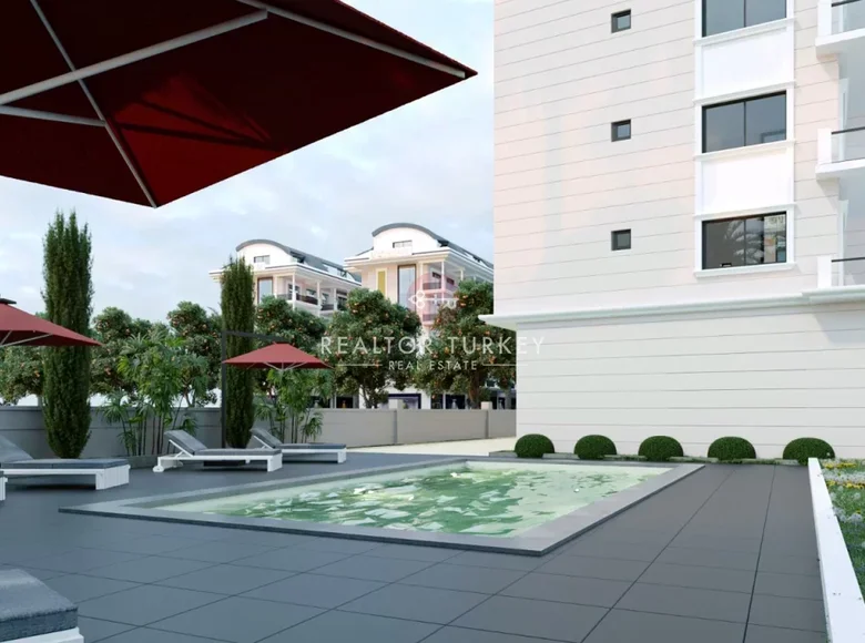 Mieszkanie 1 pokój 51 m² Alanya, Turcja