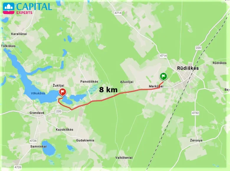 Działki  Markowszczyzna, Litwa