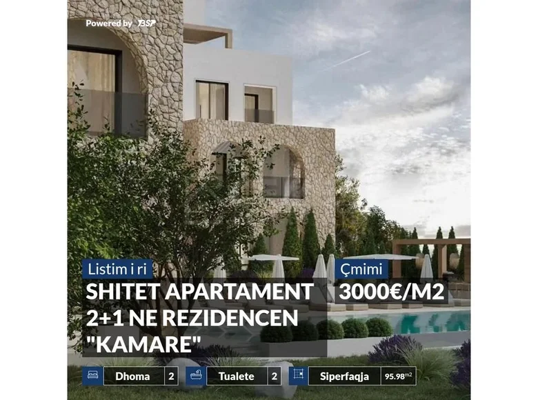 Квартира 3 комнаты 81 м² Radhime, Албания