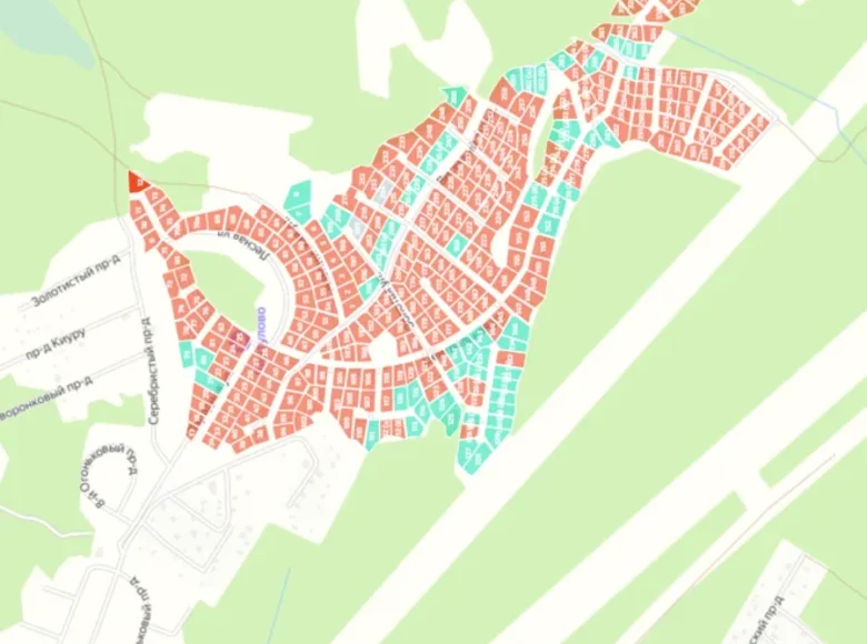 Grundstück  Pervomajskoe selskoe poselenie, Russland