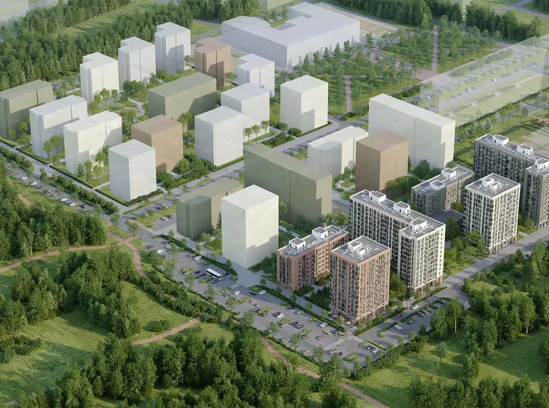 Квартира 2 комнаты 48 м² Всеволожск, Россия