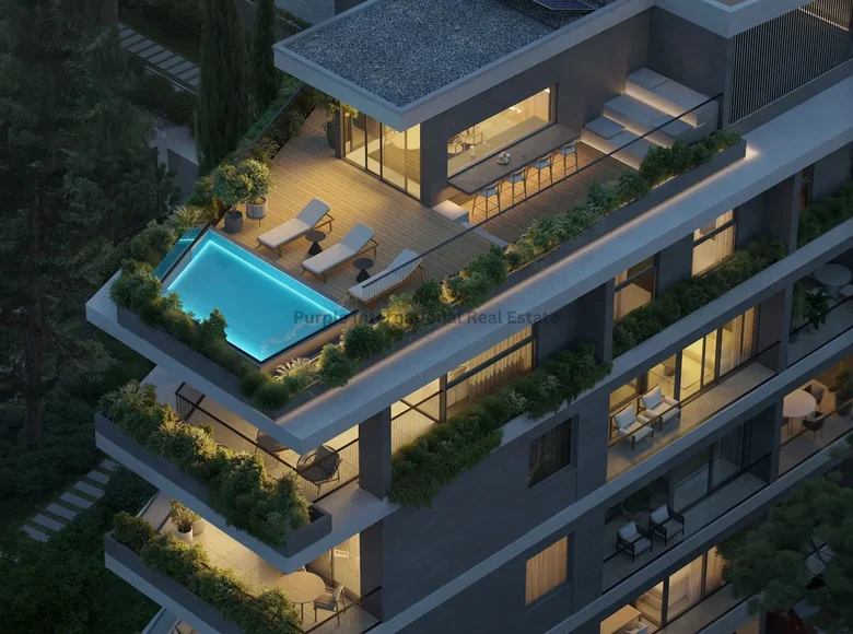 Penthouse 3 Schlafzimmer 125 m² Limassol, Zypern