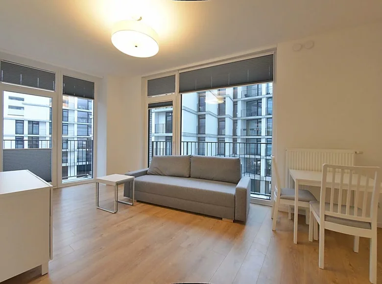 Appartement 2 chambres 43 m² en Varsovie, Pologne