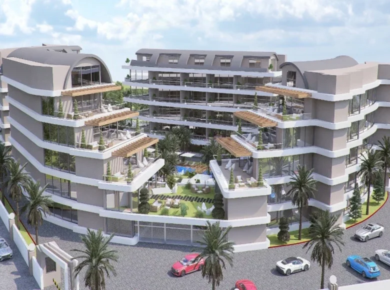 Mieszkanie 1 pokój 50 m² Muratpasa, Turcja