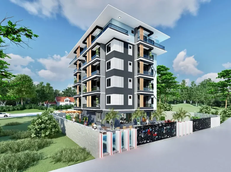 1 room apartment  Mahmutlar, Turkey