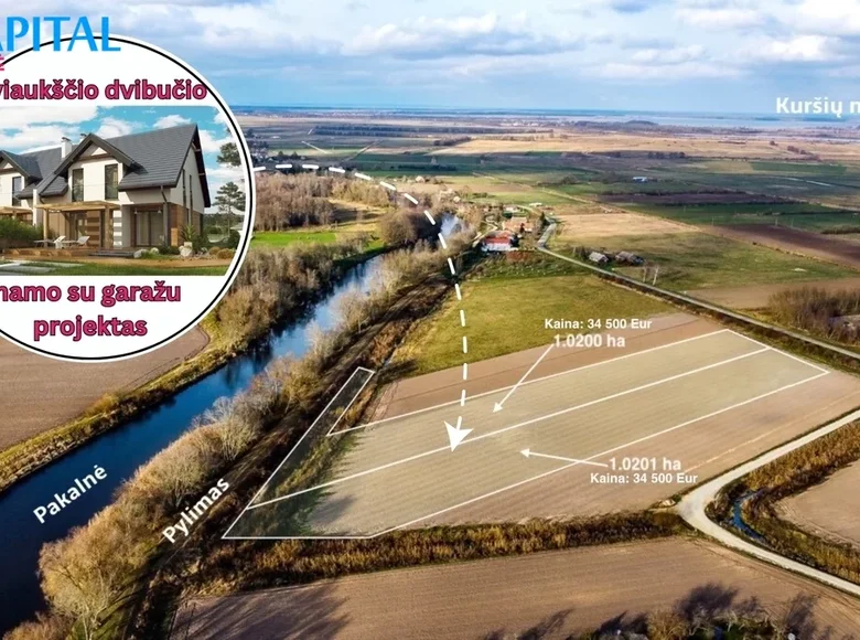 Działki  Pakalne, Litwa