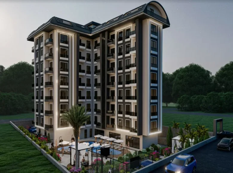 Apartamento 1 habitacion 53 m² Muratpasa, Turquía