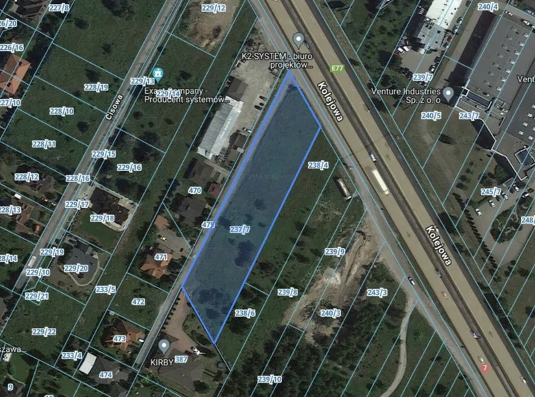 Atterrir 1 chambre 5 413 m² Kielpin, Pologne