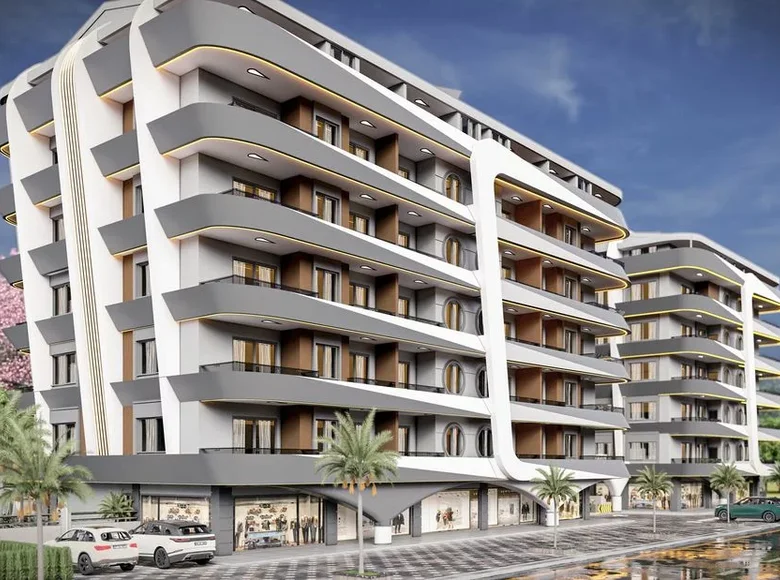 1 bedroom apartment 52 m² Alanya, Turkey