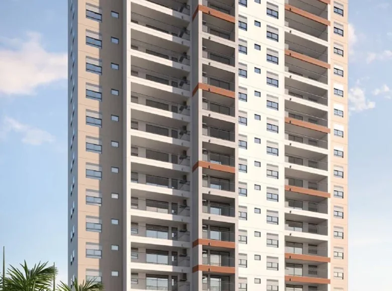 Квартира 2 спальни 68 м² Regiao Imediata de Sao Paulo, Бразилия