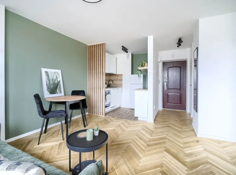 Appartement 2 chambres 27 m² en Varsovie, Pologne