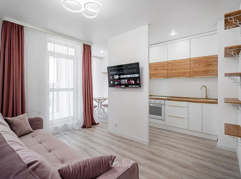 1 room apartment 30 m² in Minsk, Belarus