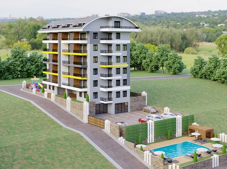Appartement 1 chambre 62 m² Alanya, Turquie