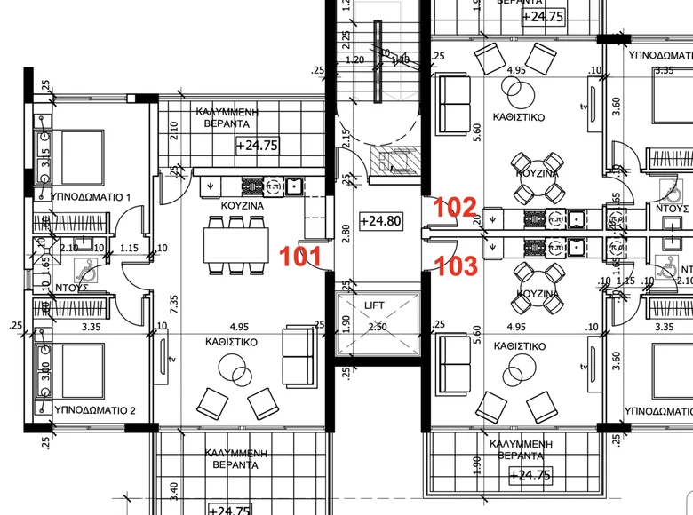 Mieszkanie 2 pokoi 75 m² Limassol, Cypr