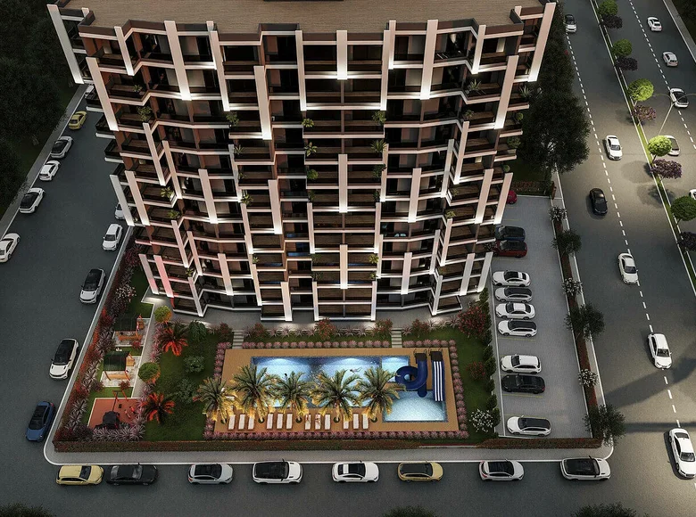 Mieszkanie 1 pokój 45 m² Erdemli, Turcja