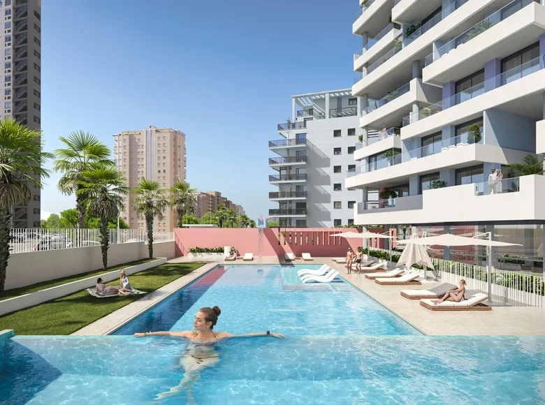 Квартира 3 спальни 121 м² Кальпе, Испания