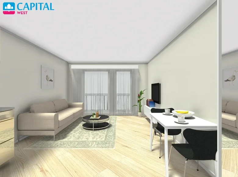 1 room apartment 27 m² Klaipėda, Lithuania