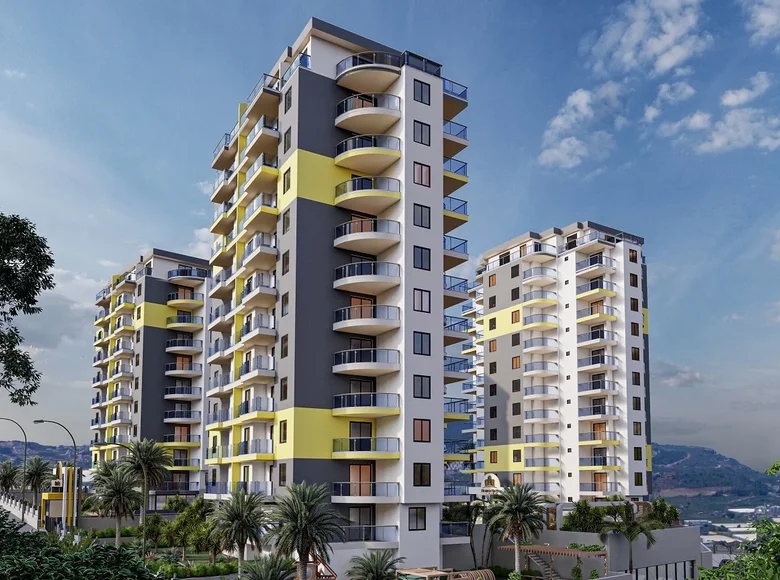 1 bedroom apartment 54 m² Mahmutlar, Turkey