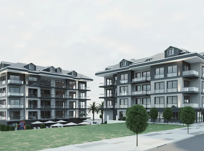 Apartamento 2 habitaciones 57 m² Alanya, Turquía