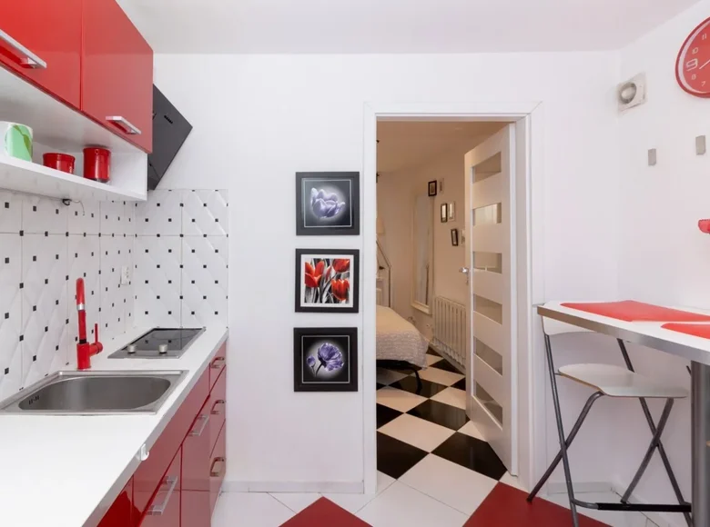 Квартира 1 комната 23 м² Краков, Польша