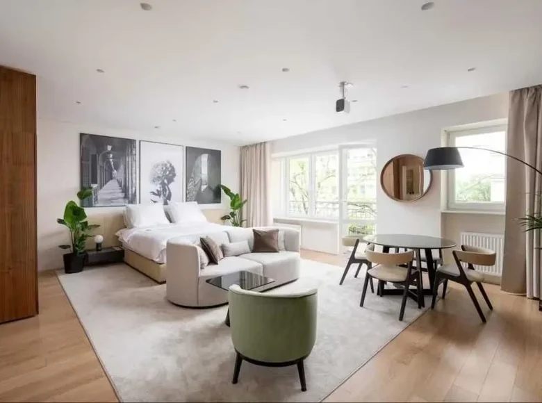 Wohnung 1 zimmer 44 m² in Warschau, Polen